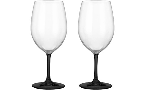 SET WINEGLASS THANGO BLACK...